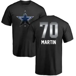 Zack Martin Dallas Cowboys Men's Black by Midnight Mascot T-Shirt -